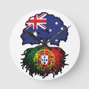 Portugal Portugees Australian Australia Tree Root Ronde Klok
