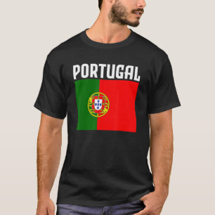 Portugal Portugese vlag Portugese oorsprong T-shirt