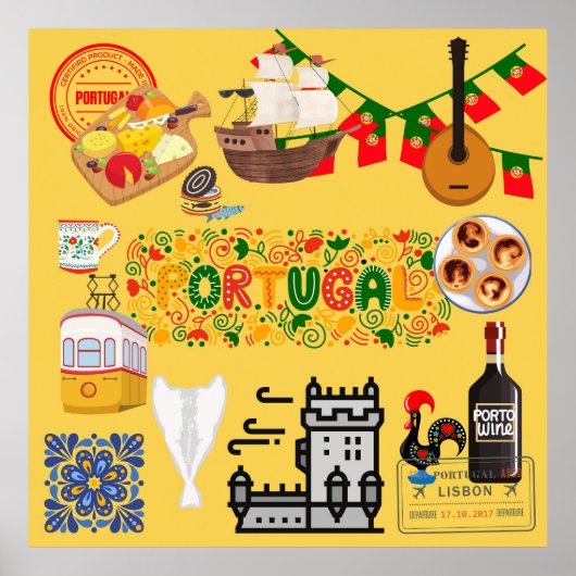 Portugal Poster (Voorkant)
