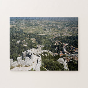Portugal, provincie Lissabon, Sintra, uitzicht van Legpuzzel