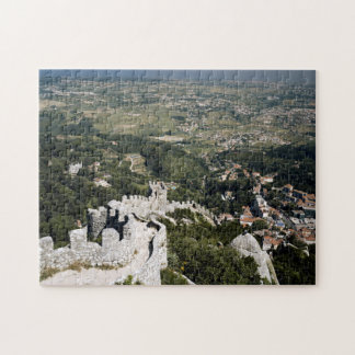 Portugal, provincie Lissabon, Sintra, uitzicht van Legpuzzel