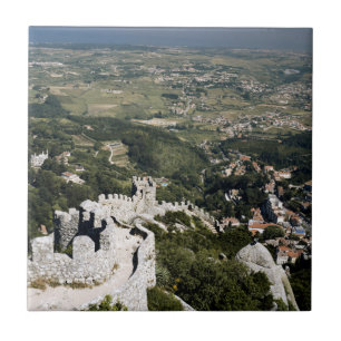 Portugal, provincie Lissabon, Sintra, uitzicht van Tegeltje