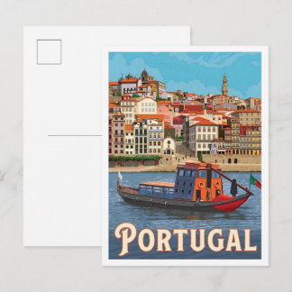 Portugal Reis Reizen Briefkaart