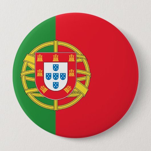 Portugal Ronde Button 4,0 Cm (Voorkant)