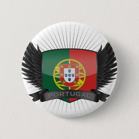 PORTUGAL RONDE BUTTON 5,7 CM (Voorkant)