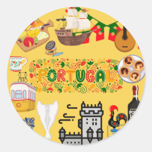 Portugal Ronde Sticker