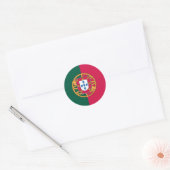 Portugal Ronde Sticker (Envelop)