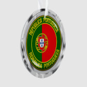Portugal Round Emblem Ornament (voorkant)