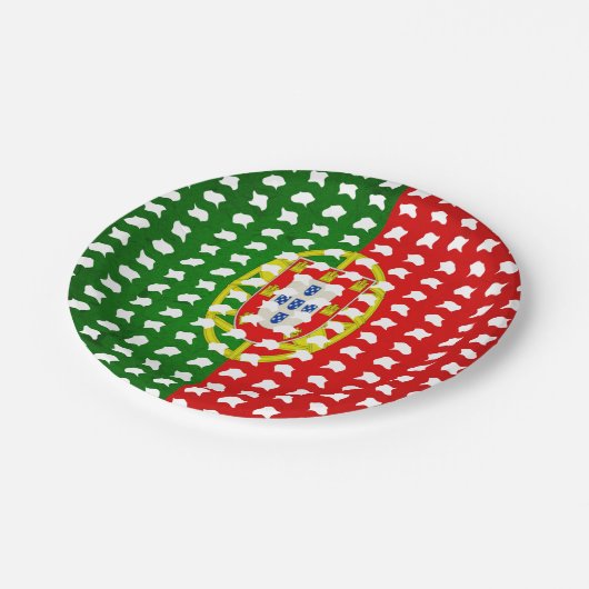 PORTUGAL. SAMER BRASIL PAPIEREN BORDJE (Gekanteld)