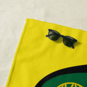 PORTUGAL Shades aangepaste teksthanddoek Strandlaken (In situ)