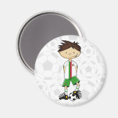 Portugal Soccer Boy Magnet (Recto/Verso)
