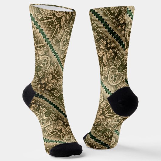 Portugal Sokken (Gebogen)