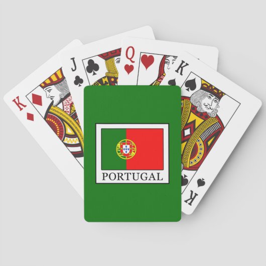 Portugal Speelkaarten (Achterkant)