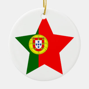 Portugal Star Keramisch Ornament