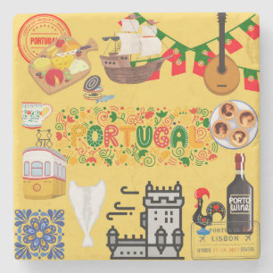 Portugal Stenen Onderzetter