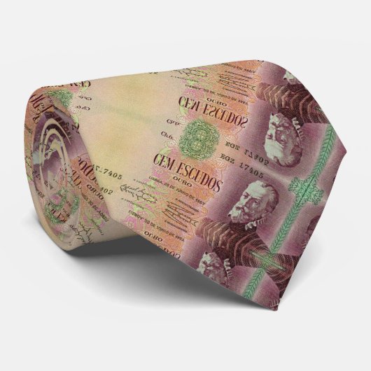 Portugal Stropdas (Opgerold)