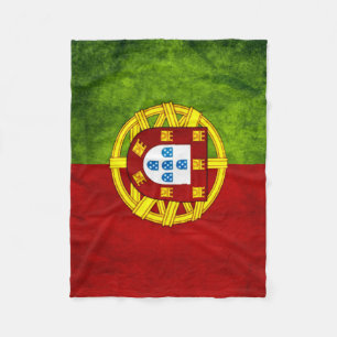 Portugal Sturban Grunge Flag Fleece Blanket