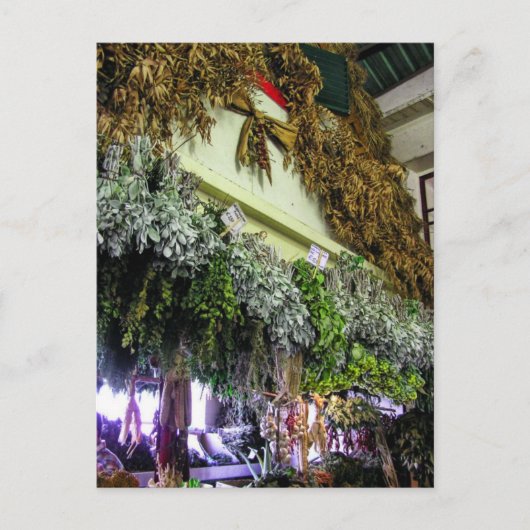 (Portugal) sur la carte postale du marché de Funch (Devant)