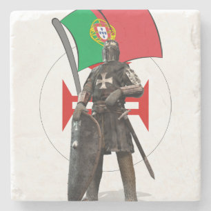 Portugal Templar Stenen Onderzetter