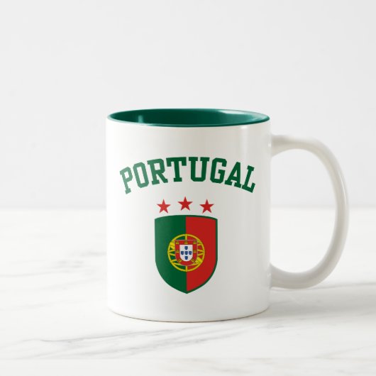 Portugal Tweekleurige Koffiemok (Rechts)