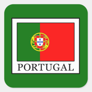 Portugal Vierkante Sticker