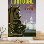 Portugal - Vintage Travel Poster (Cuisine)