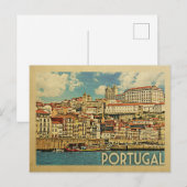 Portugal Vintage voyage de carte postale (Devant / Derrière)