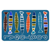 PORTUGAL Vis Patroon magneet (Horizontaal)