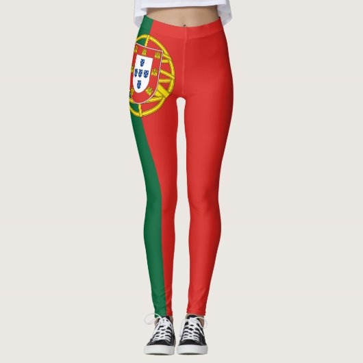 Portugal vlag Bandeira De Portugal Leggings (Voorkant)