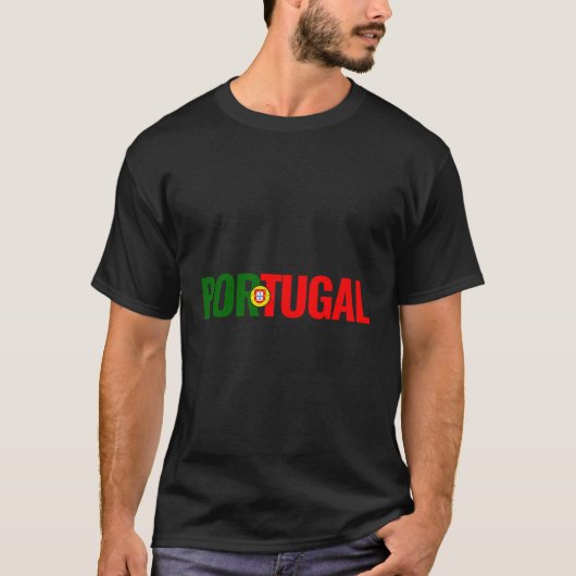 Portugal vlag Portugal T-shirt (Voorkant)
