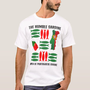 Portugal Vlag SARDINE Koningin van de Portugese ke T-shirt