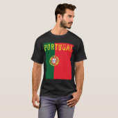 Portugal Vlag T-Shirt (Voorkant volledig)