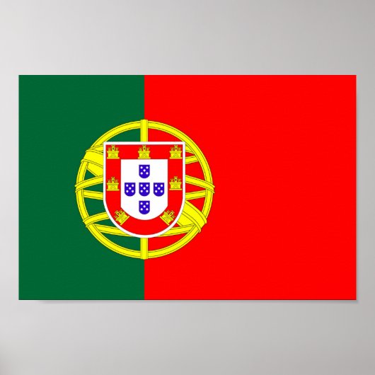 portugal - vlaggensymbool poster (Voorkant)