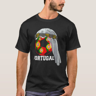 Portugal Voetbal 2022 van Arabisch Keffiyeh T-shirt