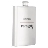 Portugal Voetbal, aanpasbaar Flacon (Rechts)