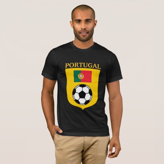 Portugal Voetbal T-shirt (Voorkant volledig)