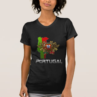 Portugal: Wapens, vlag en kaart T-shirt