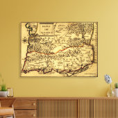 PortugalPanoramaPortugal Canvas Afdruk (Insitu (Woonkamer))