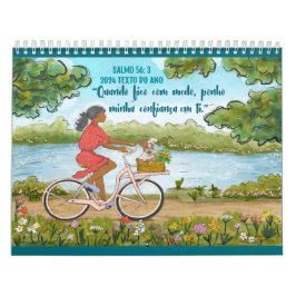 Portugees 2024 Jaar Tekst PS 56:3 Kalender