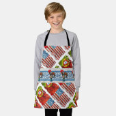 Portugees Amerikaans Schort (Gedragen)