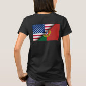 Portugees Amerikaans T-shirt (Achterkant)