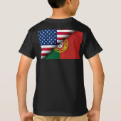 Portugees Amerikaans T-shirt (Achterkant)