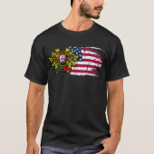 Portugees Amerikaans T-shirt (Voorkant)