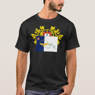 Portugees Azoriaanse ontwerpen T-shirt