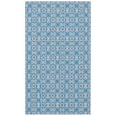 Portugees Azulejo Fleur De Lis Tafelkleed (Voorkant)