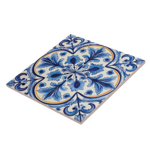 Portugees Azulejo Pattern Tegeltje