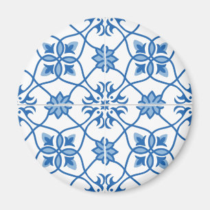  Portugees Azulejo Tile Pattern Magneet