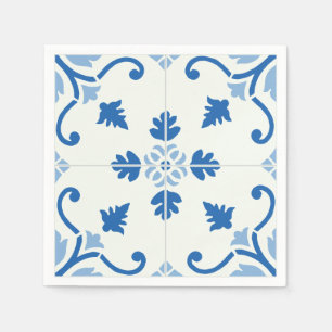 Portugees Azulejo Tile Pattern Servet