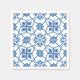 Portugees Azulejo Tile Pattern Servetten