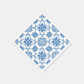 Portugees Azulejo Tile Pattern Servetten (Hoek)